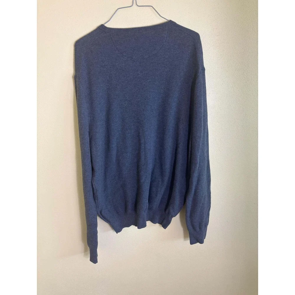 Polo Ralph Lauren‎ Sweater Adult Size XL Grey Pullover Pima Cotton Mens